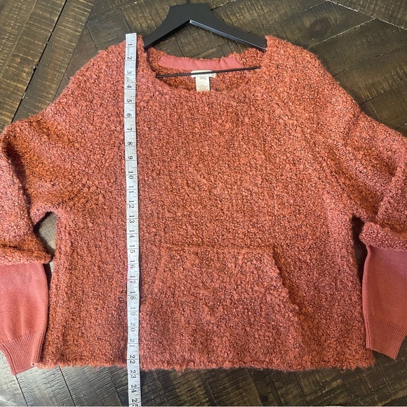 Sundance Merino Wool orange sweaters size M - Picture 6 of 10